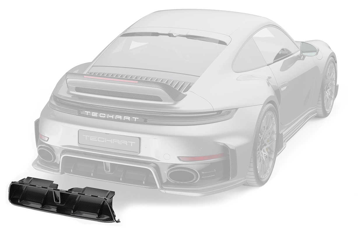 TechArt Rear Cooling Duct - 992.2 TT : Suncoast Porsche Parts